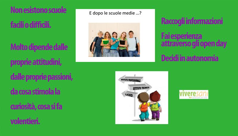 Come orientarsi nella scelta della scuola superiore Come orientarsi nella scelta della scuola superiore